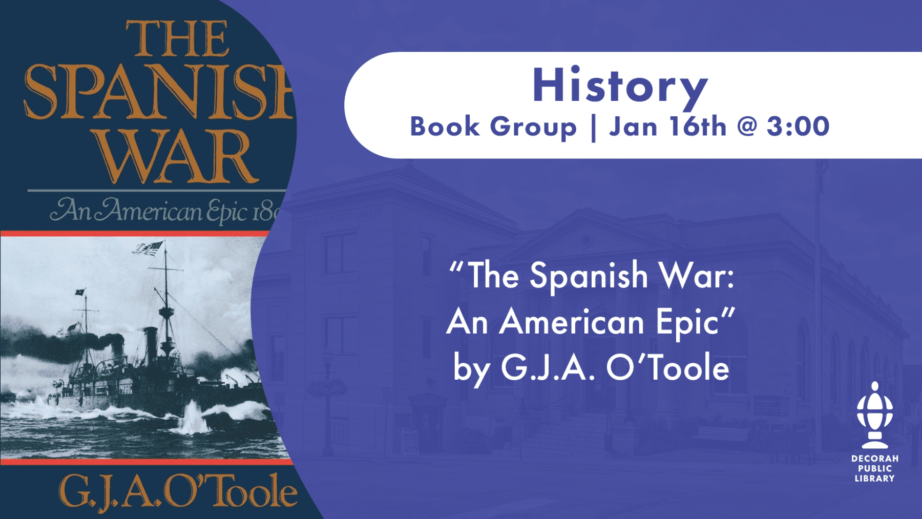 history book group book title The Spanish War: An American Epic