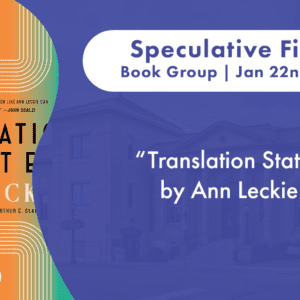 speculative fiction book group book title Translation State